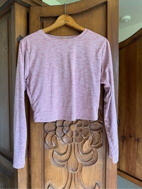 Born Primitive Pink Crop Longsleeve